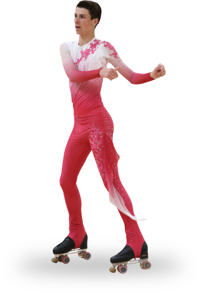 Matt BENARD en Roller Artistique